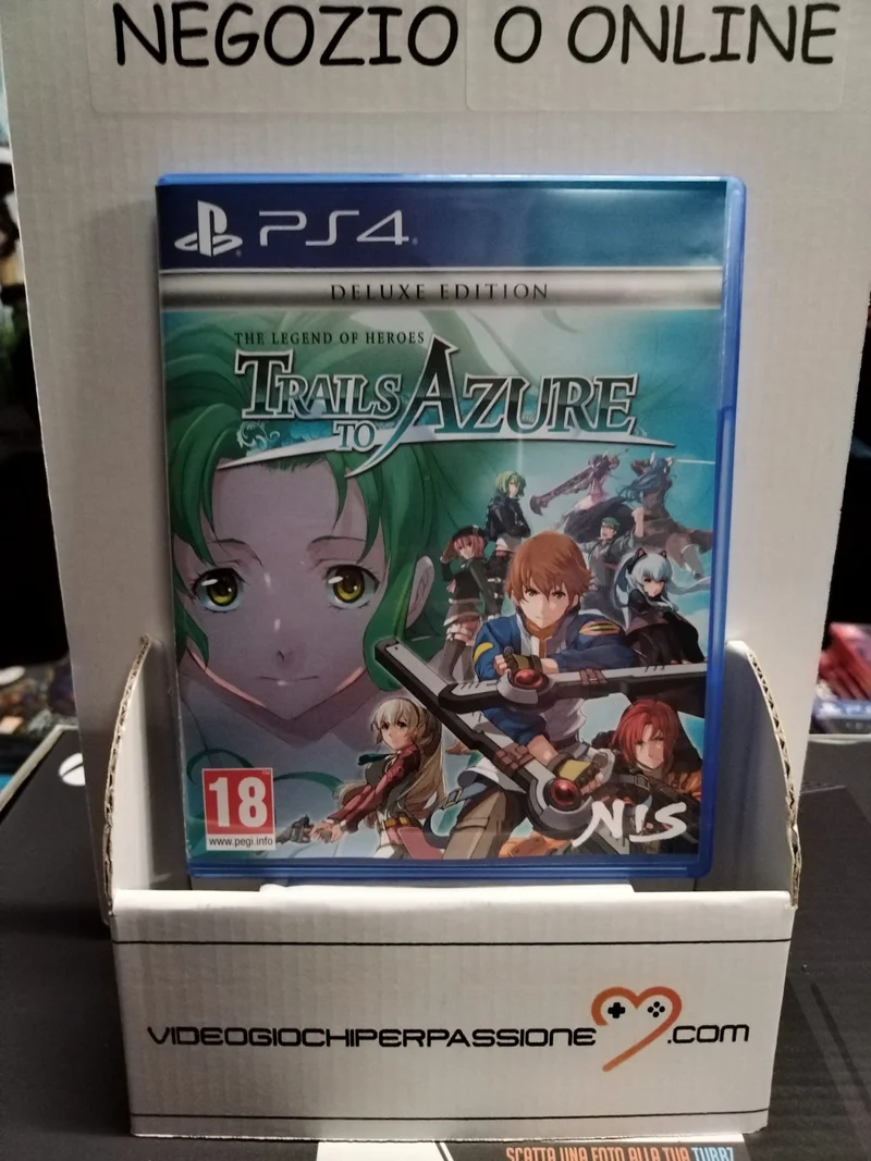 The Legend of Heroes: Trails to Azure Deluxe Edition Playstation 4 (usato garantito)