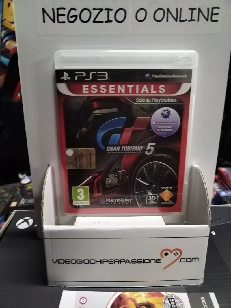 GRAN TURISMO 5 PS3 (usato)(versione italiana)