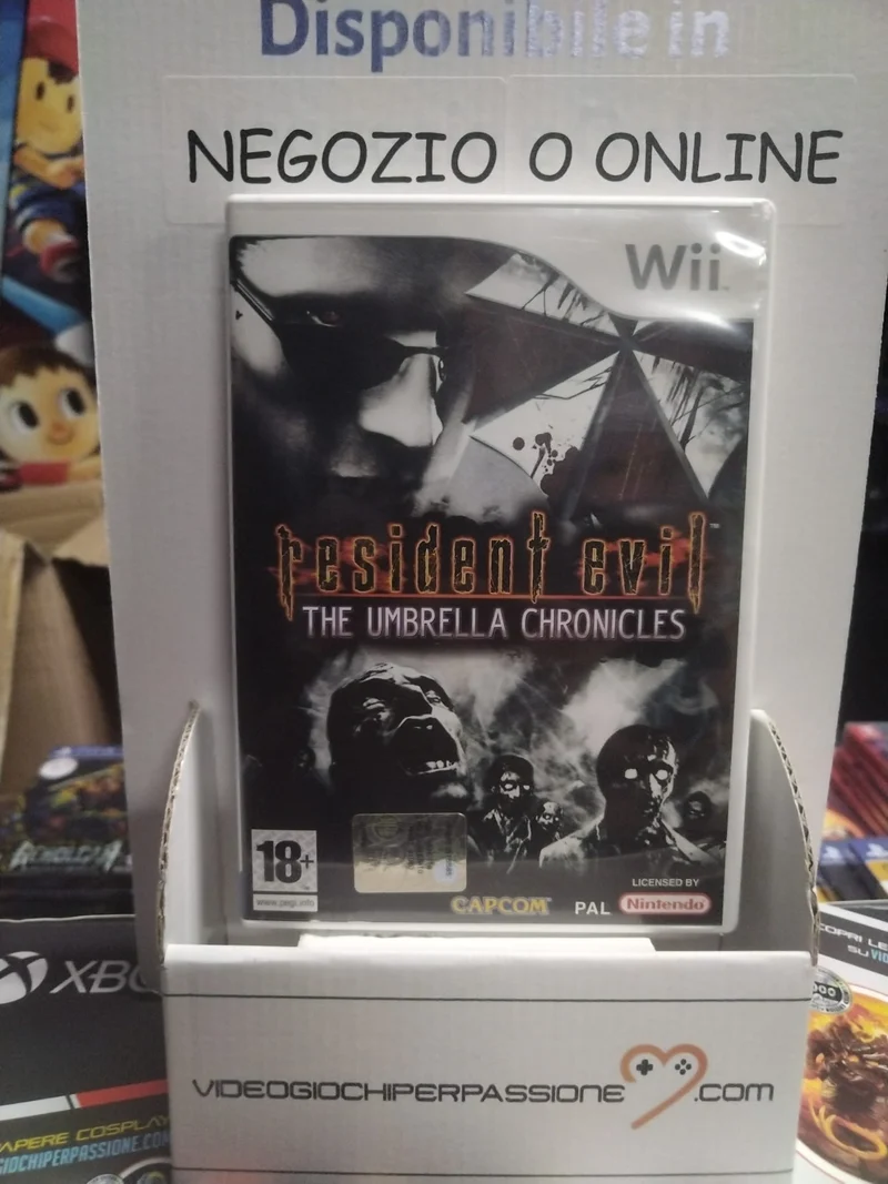 RESIDENT EVIL THE UMBRELLA CHRONICLES NINTENDO WII (usato garantito)(versione ita.)