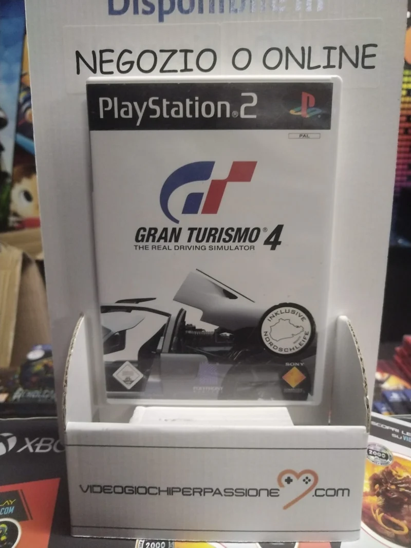 GRAN TURISMO 4 PS2 (usato)versione inglese