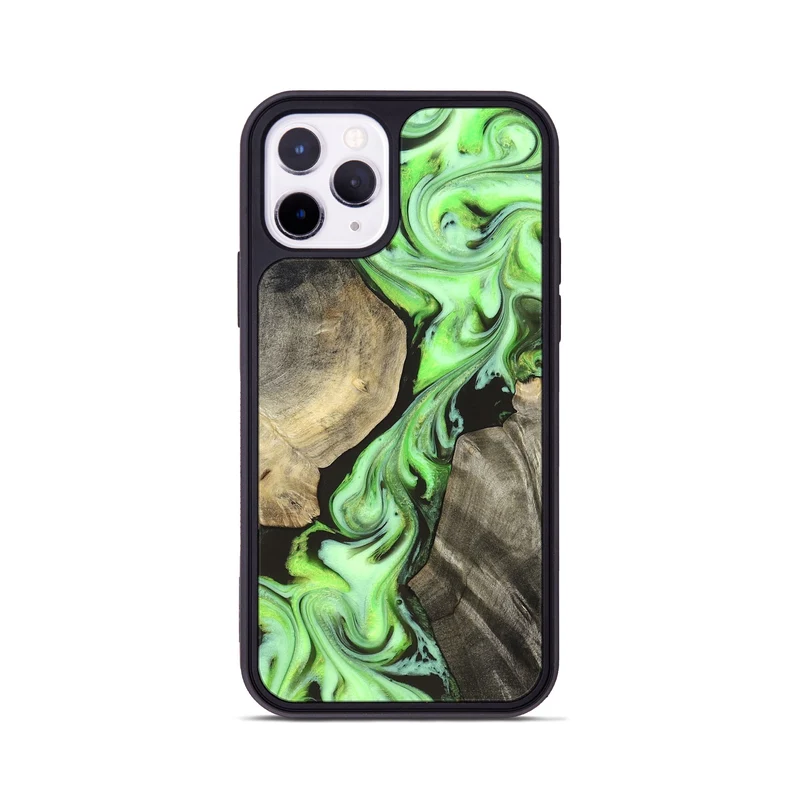 iPhone 11 Pro Wood Phone Case - Jasen (Neon, 829984)