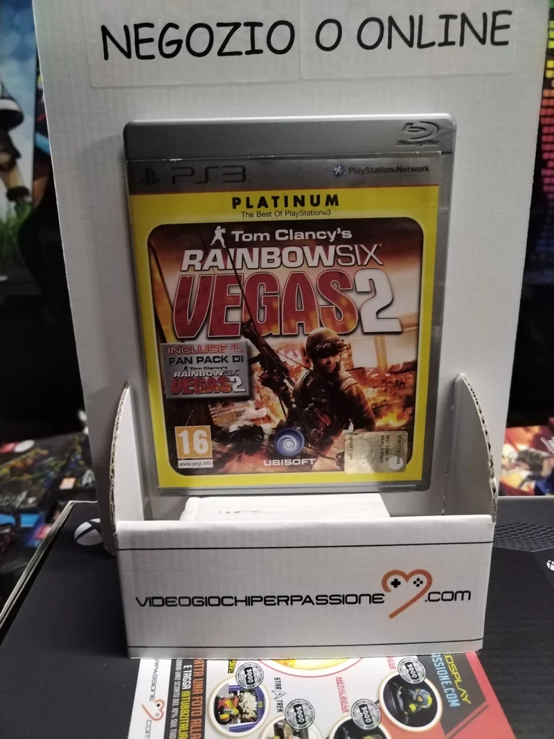 Tom Clancy's RAINBOW SIX VEGAS 2 edizione completa PS3 (usato)(parlato in italiano)