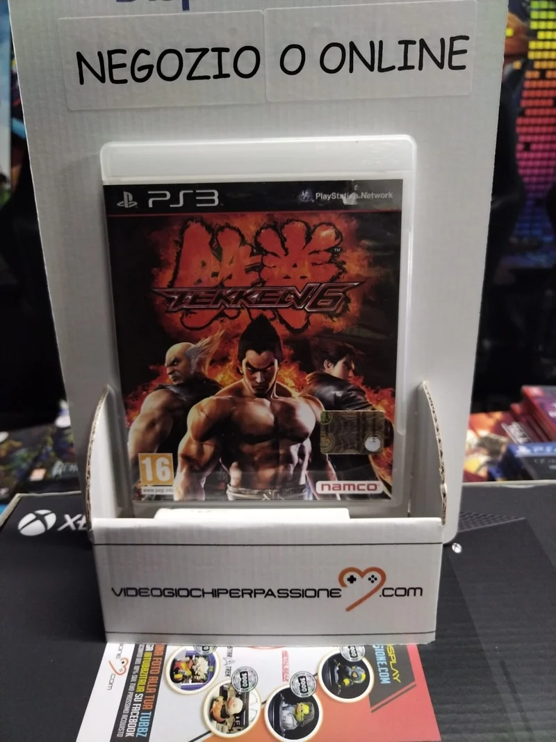 TKKEN 6 PS3 (usato)(versione ita.)