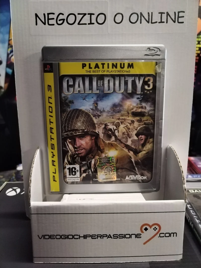 CALL OF DUTY 3 PS3 (usato garantito)(completamente in italiano)