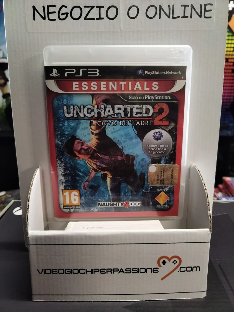 UNCHARTED 2 : IL COVO DEI LADRI PS3 - usato garantito versione italiana-