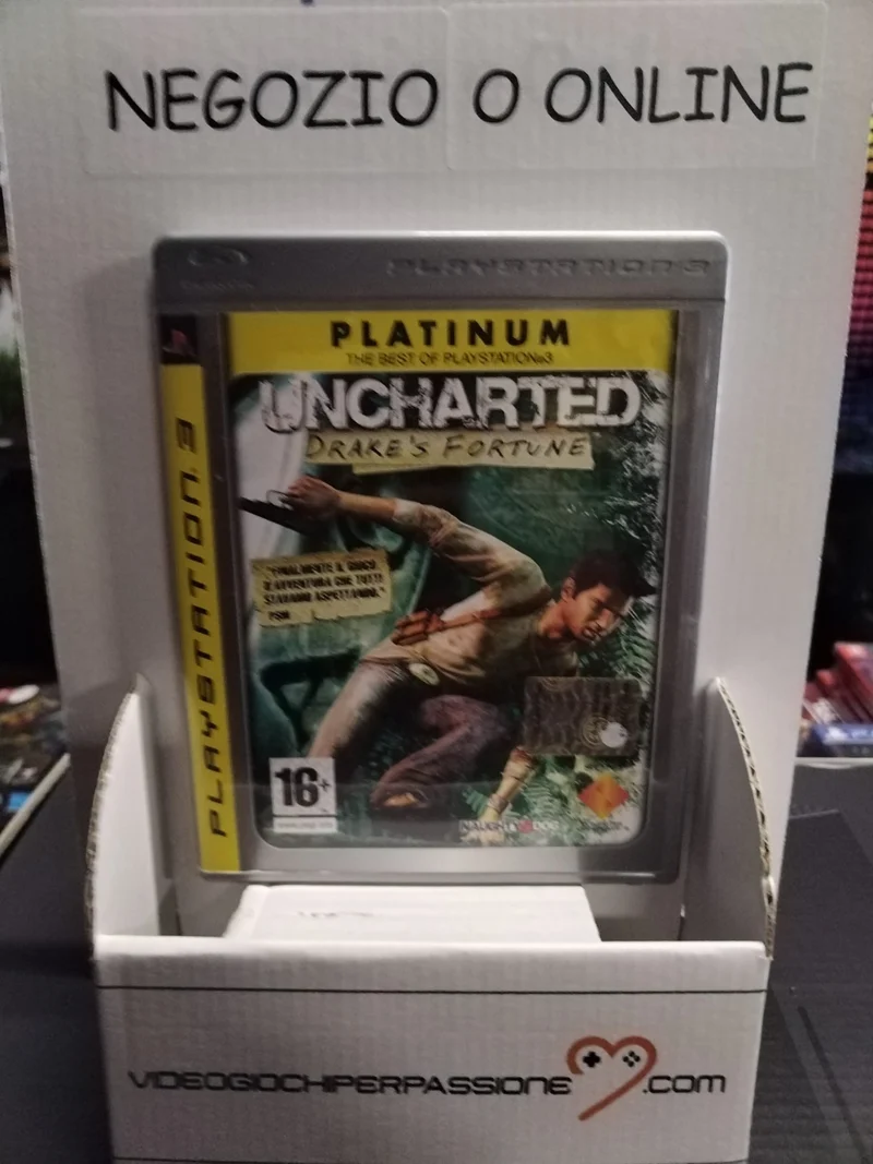 UNCHARTED : DRAKE'S FORTUNE PS3 -( usato garantito)( versione italiana)