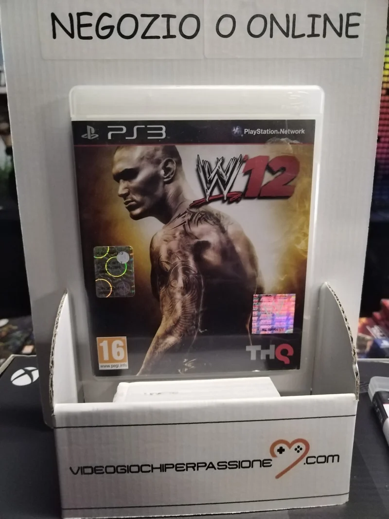 W 12 PS3 WRESTLING- usato garantito versione italiana-