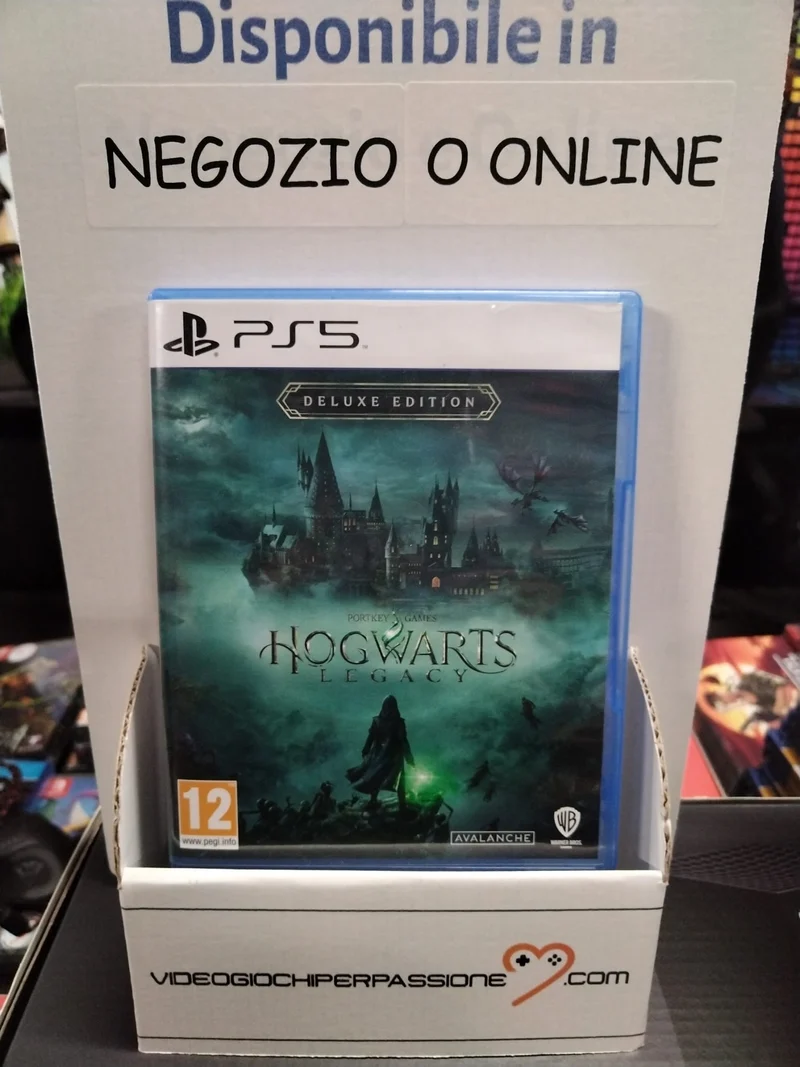 Hogwarts Legacy Deluxe Edition Playstation 5 USATO GARANTITO VERSIONE ITA.