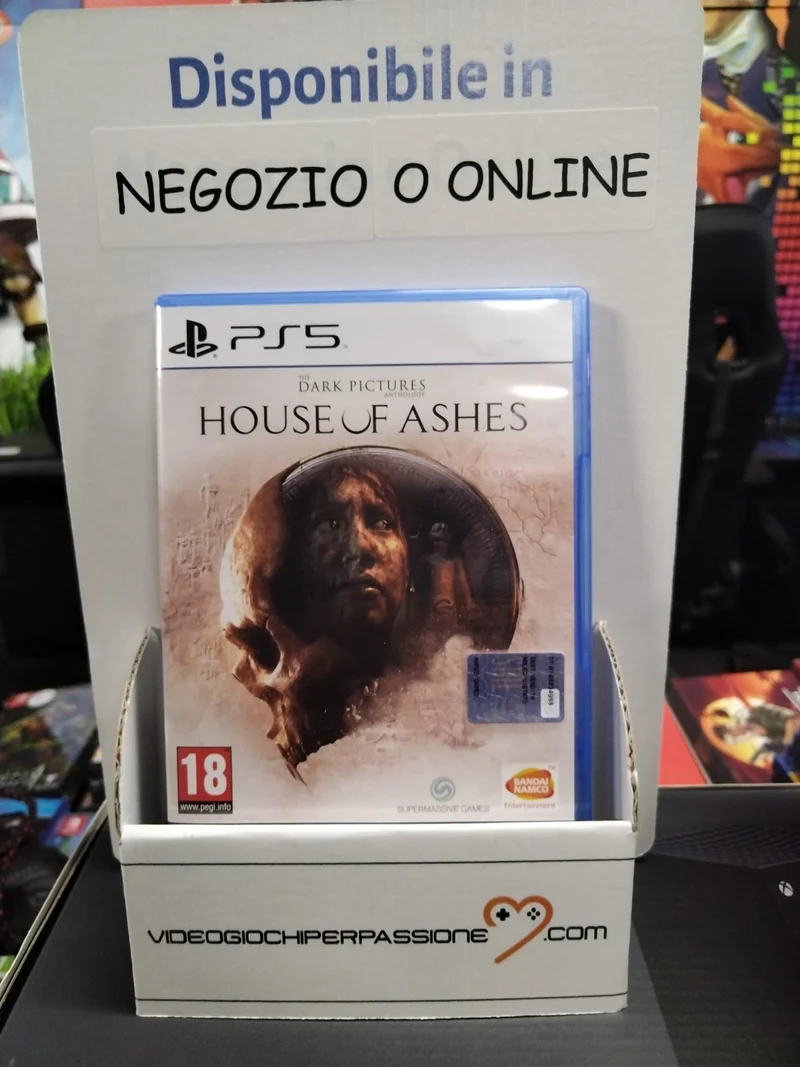 The Dark Pictures: House of Ashes - PlayStation 5 USATO GARANTITO VERSIONE ITA.