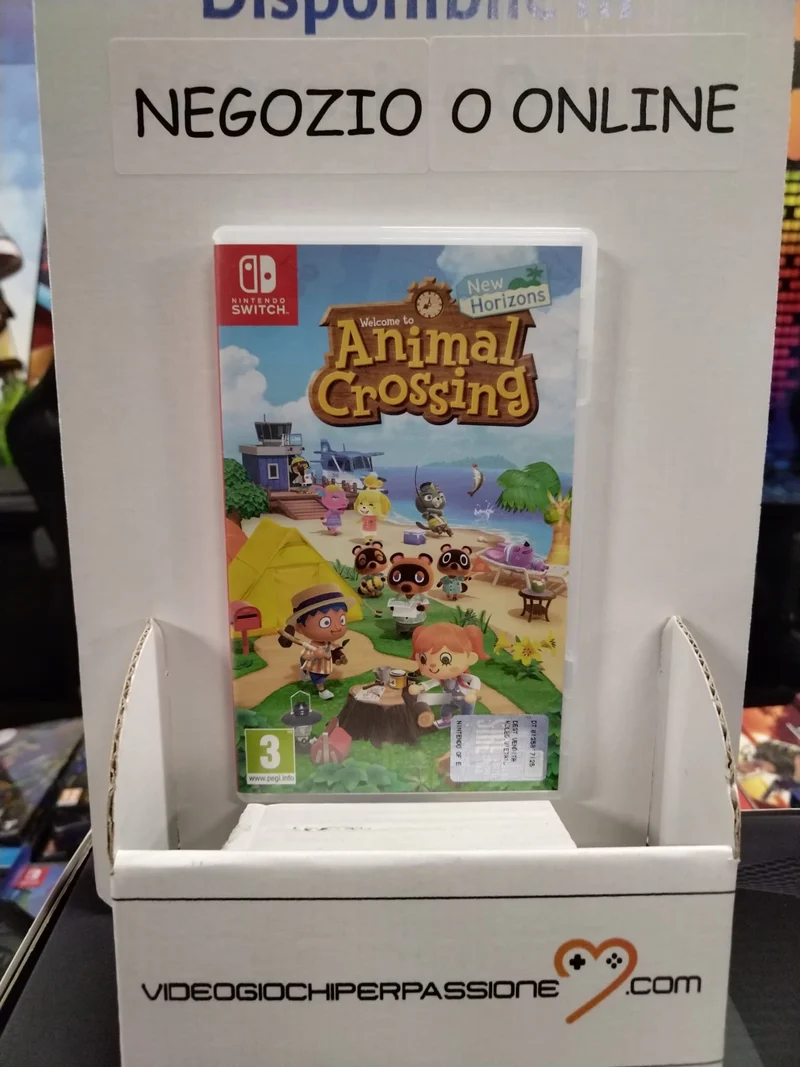 ANIMAL CROSSING: NEW HORIZONS NINTENDO SWITCH -usato - versione italiana