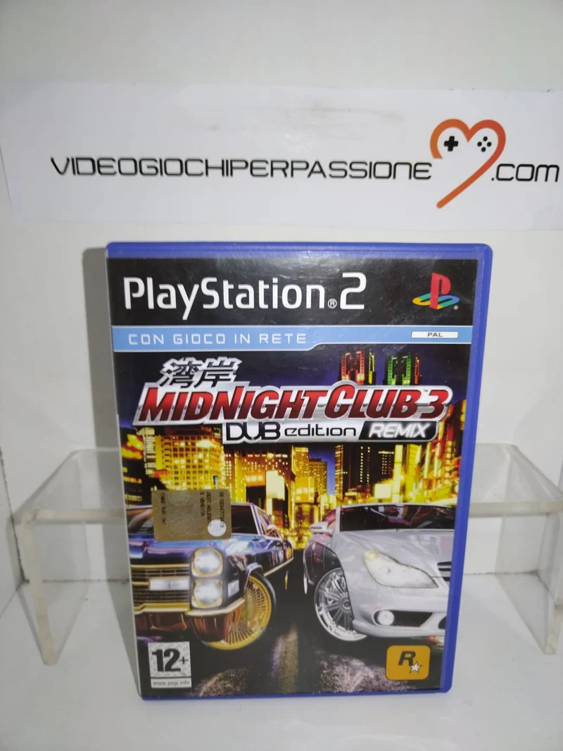 MIDNIGHT CLUB 3 : DUB EDITION REMIX PS2 (usato)(versione usata)