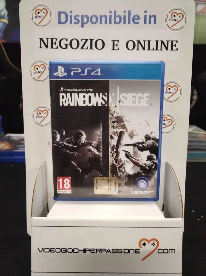TOM CLANCY'S RAINBOW SIX SIEGE PS4 (usato)(versione italiana)
