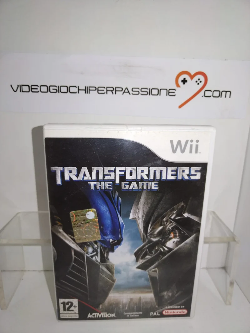 TRANSFORMERS THE GAME NINTENDO WII (usato garantito)(versione italiana)