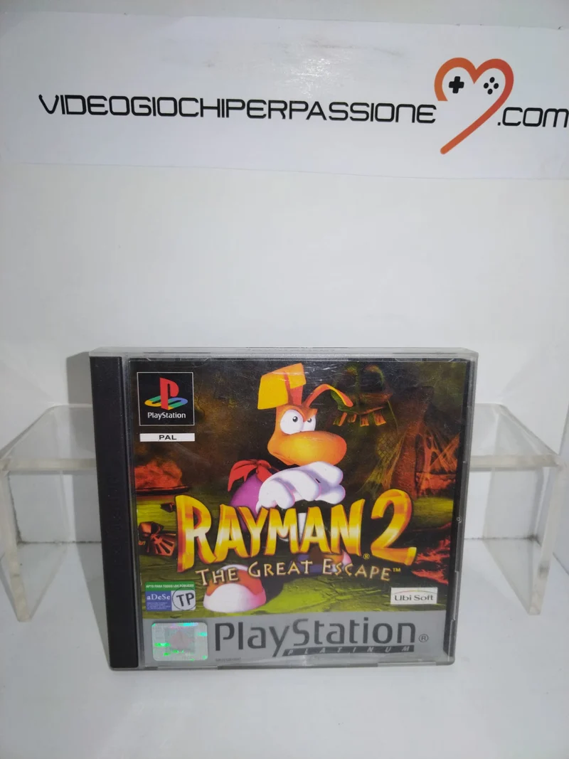 RAYMAN 2 THE GREAT ESCAPE PS1 (usato garantito)