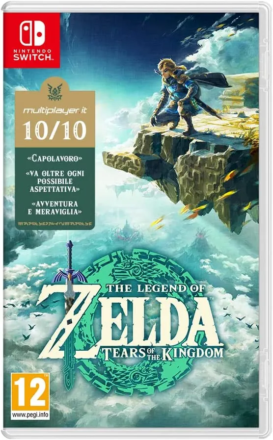 The Legend of Zelda: Tears of the Kingdom Nintendo Switch - Edizione Europea [CON ITALIANO] Triangolo Verde