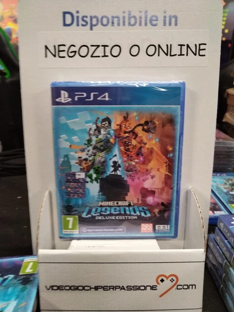 MINECRAFT LEGENDS DELUXE EDITION PS4 versione italiana