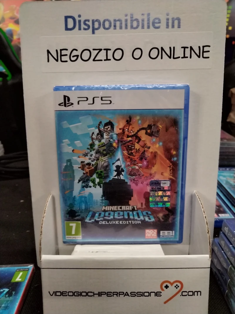 MINECRAFT LEGENDS DELUXE EDITION PS5 versione italiana