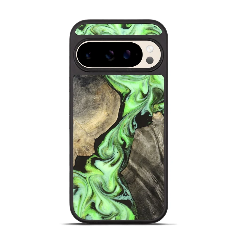 Pixel 10 Pro Wood Phone Case - Jasen (Neon, 829984)