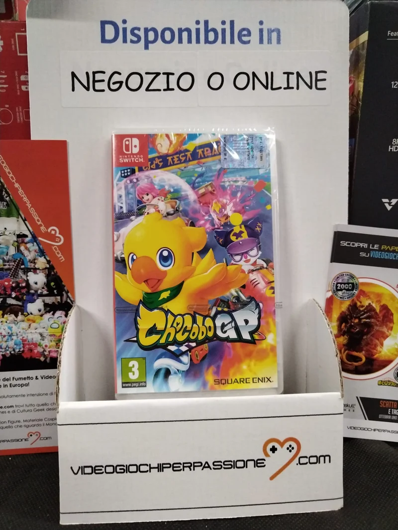 Chocobo GP - Nintendo SWITCH- edizione Italiana - Versione su scheda