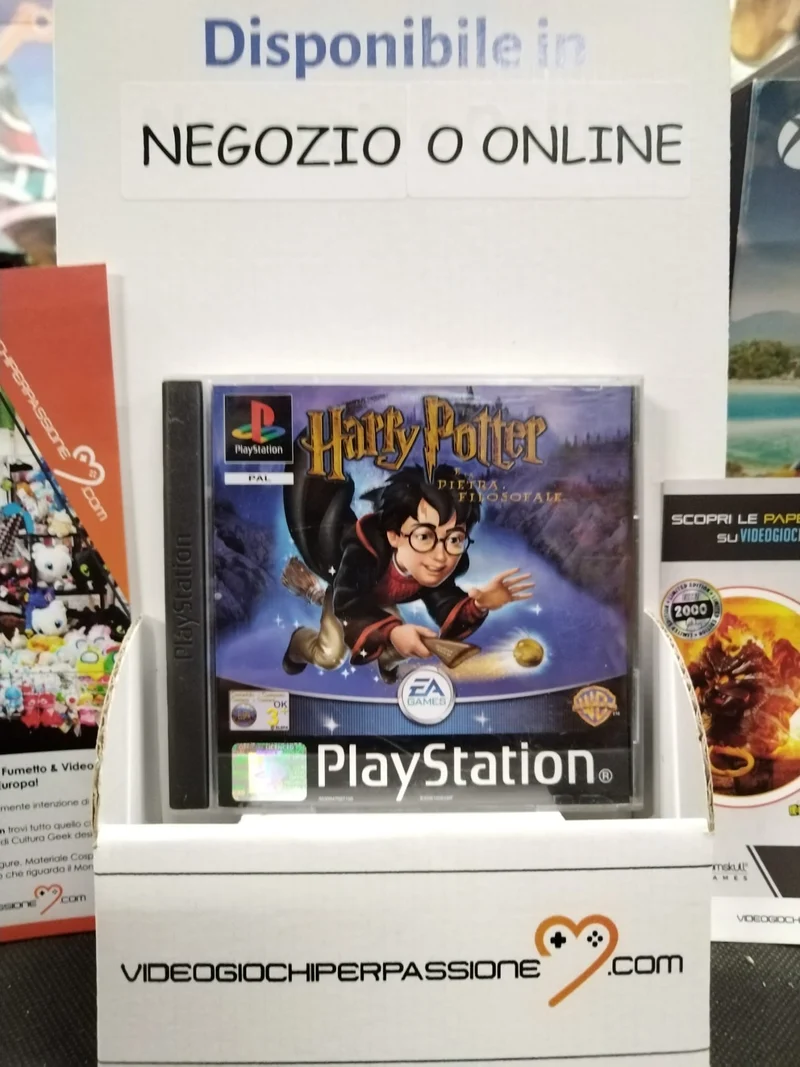 HARRY POTTER E LA PIETRA FILOSOFALE PS1 (usato garantito)(versione italiana)