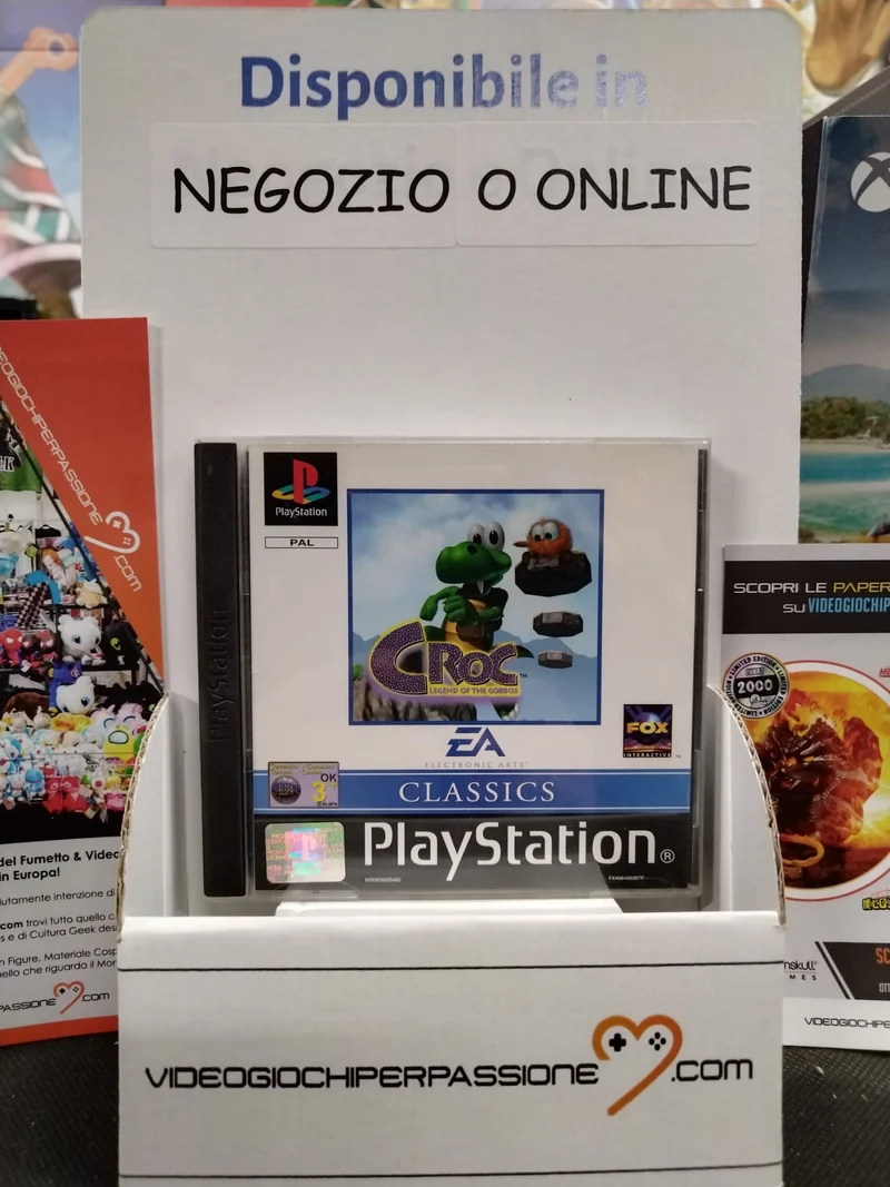 CROC : LEGEND OF THE GOBBOS PS1 (usato garantito)
