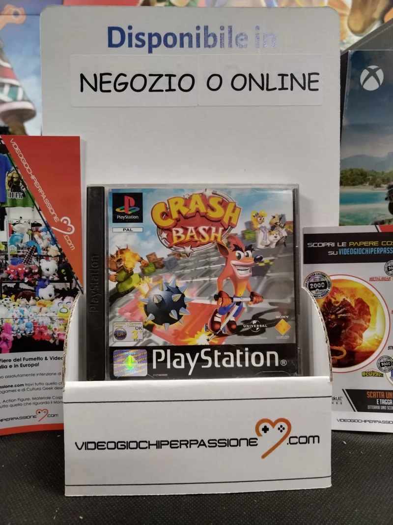 CRASH BASH PLAYSTATION 1 (versione europea)(usato garantito)