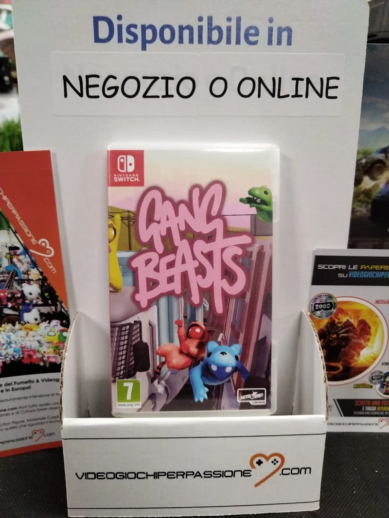 GANG BEASTS NINTENDO SWITCH (usato garantito)