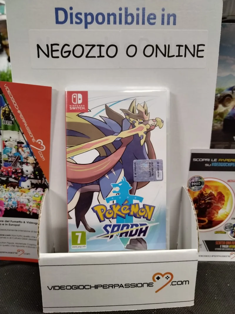 POKEMON SPADA NINTENDO SWITCH EDIZIONE ITALIANA (usato garantito)