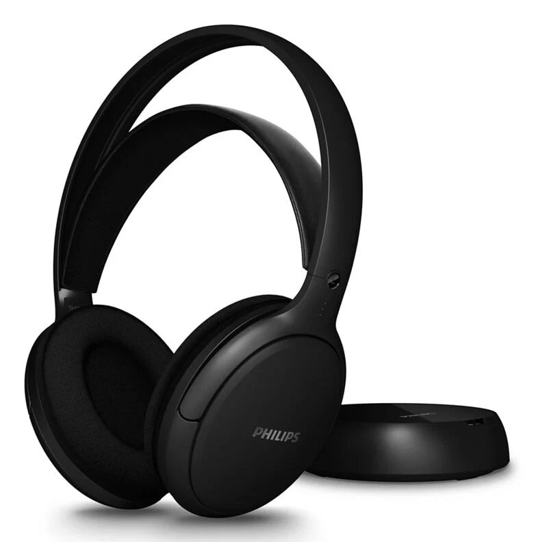 Philips SHC5200M2/12 cuffia e auricolare Wireless A Padiglione TV USB tipo-C Nero