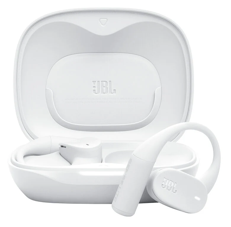 JBL Sense Lite Cuffie Open-Ear True Wireless con Archetto, colore Bianco