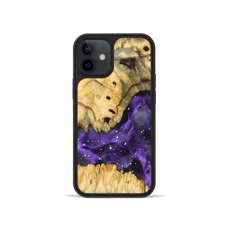 iPhone 12 mini Wood Phone Case - Madilyn (Cosmos, 829891)