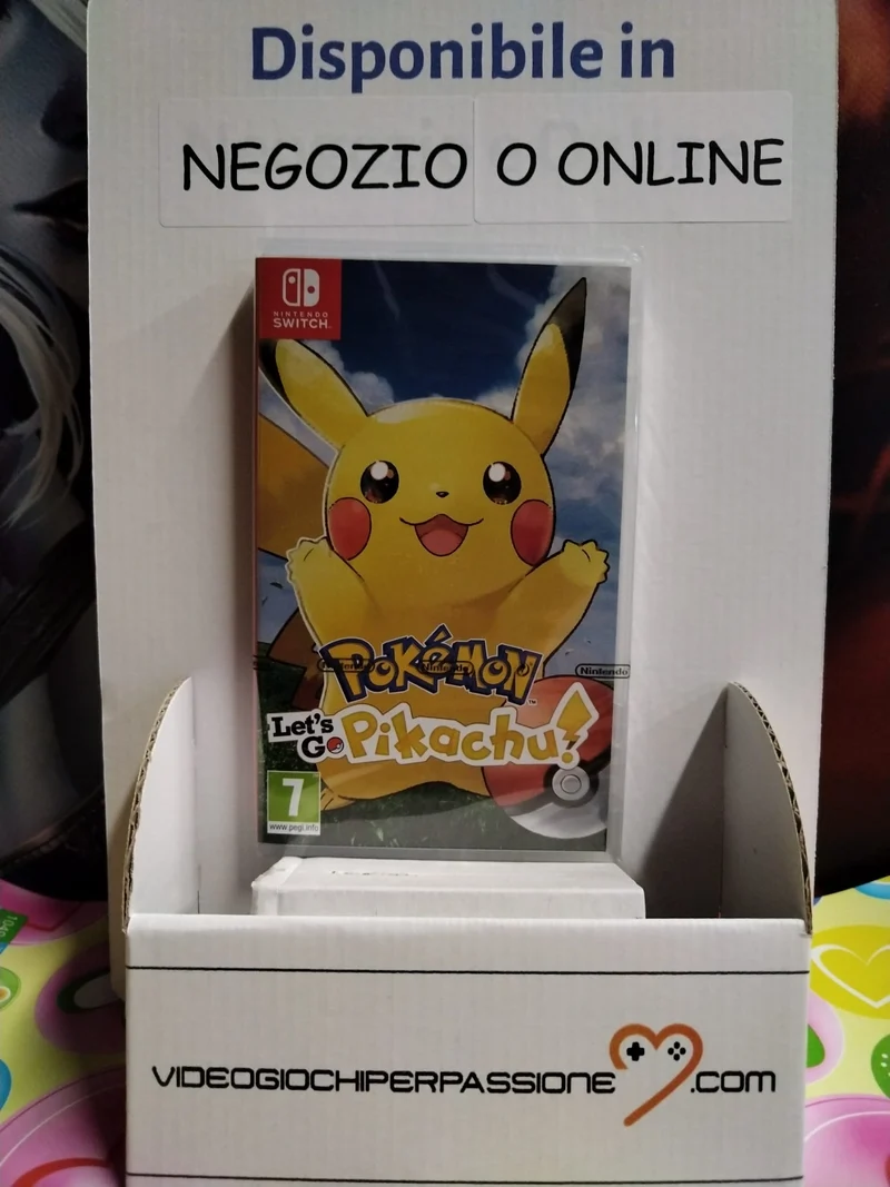 POKEMON : LET'S GO, PIKACHU NINTENDO SWITCH (versione europea)