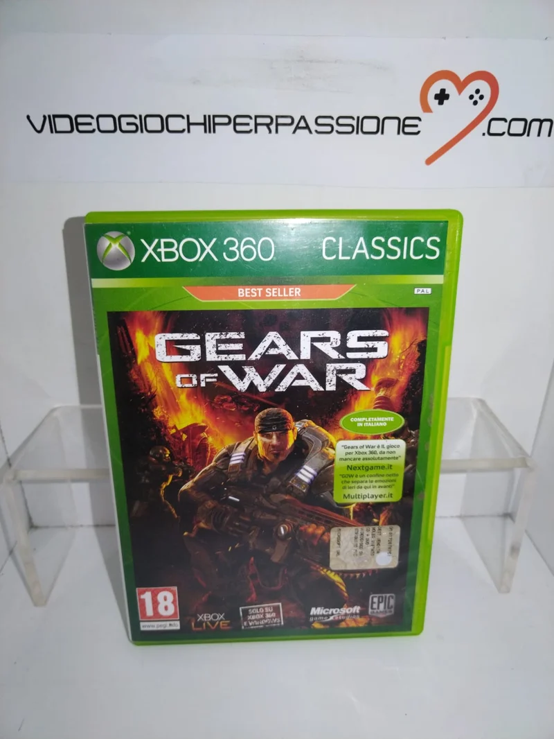 GEARS OF WAR XBOX 360 (usato garantito)(versione italiana)