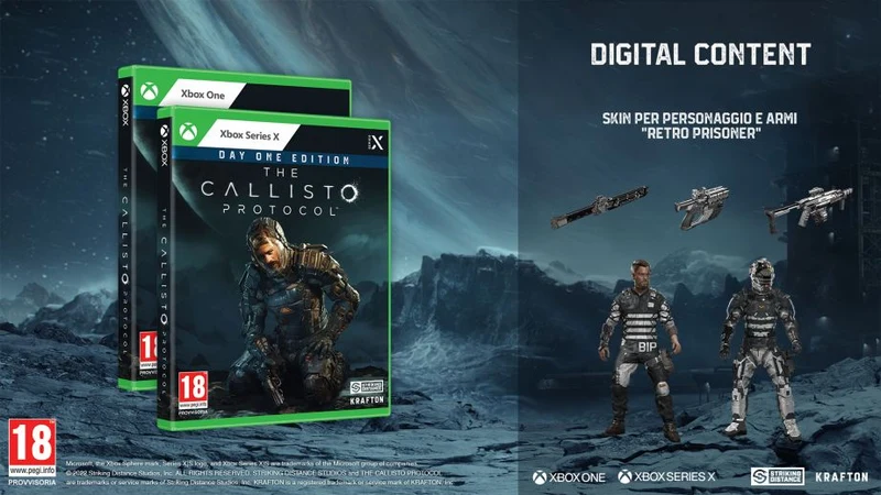 The Callisto Protocol Day One Edition Xbox One Edizione Europea