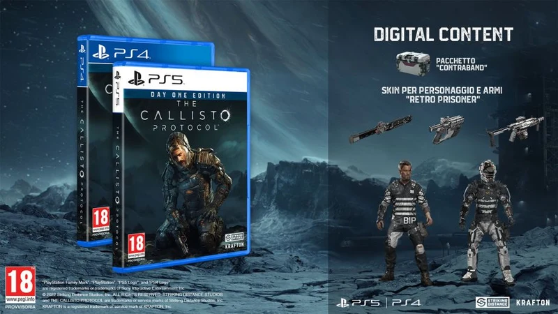 The Callisto Protocol Day One Edition Playstation 4 Edizione Europea