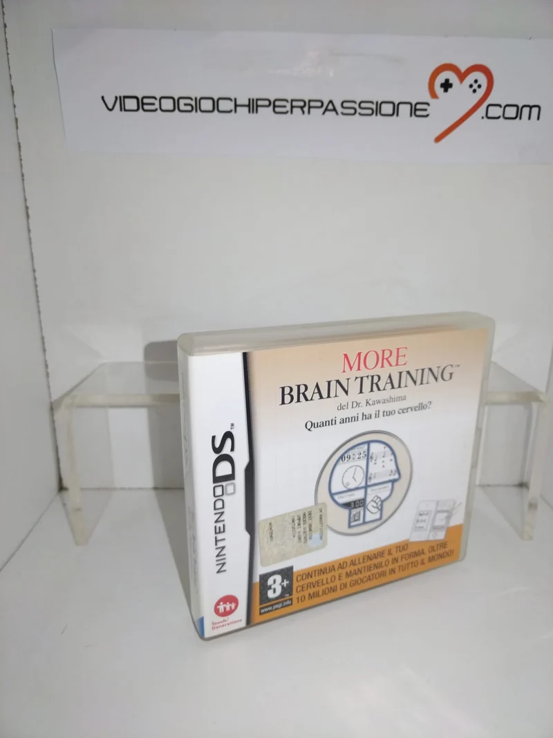 MORE BRAIN TRAINING -NINTENDO DS (usato)(versione italiana)