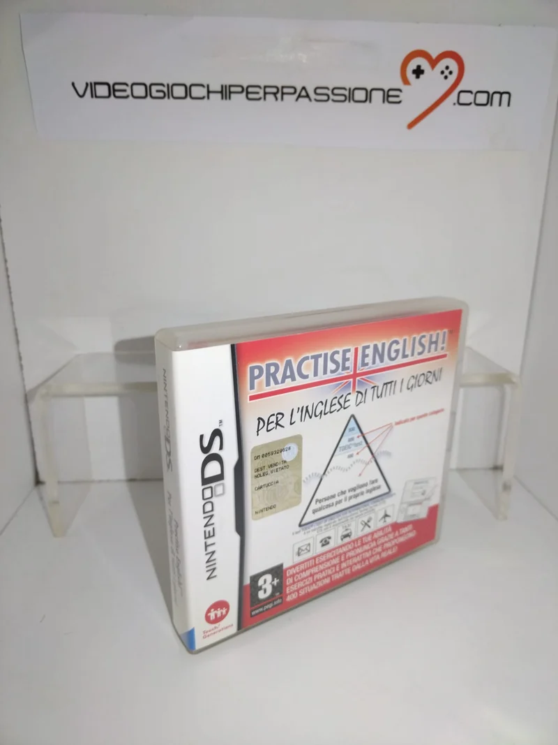 PRACTISE ENGLISH PER L'INGLESE DI TUTTI I GIORNI-NINTENDO DS (usato )(versione italiana)