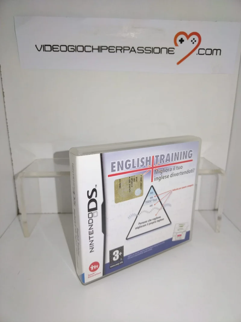 ENGLISH TRAINING MIGLIORA IL TUO INGLESE DIVERTENDOTI-NINTENDO DS (usato)(versione italiana)