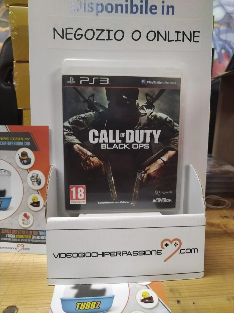 CALL OF DUTY BLACK OPS PS3 (usato garantito)(versione italiana)