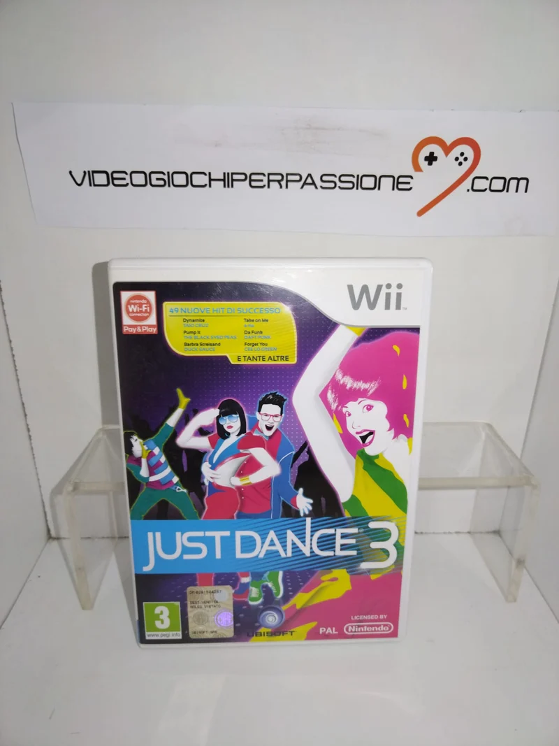 JUST DANCE 3 NINTENDO WII (usato garantito)