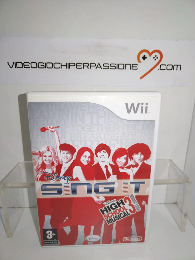 Disney Sing It! High School Musical 3 NINTENDO WII (usato garantito)