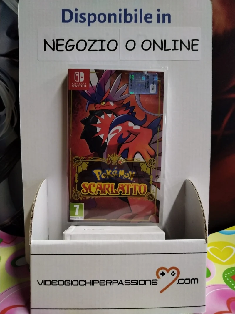 Pokemon Scarlatto Nintendo Switch Edizione Italiana
