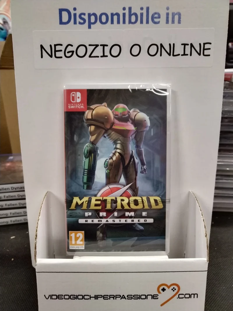 Metroid Prime Remastered Nintendo Switch Edizione EUROPEA - Versione con scheda