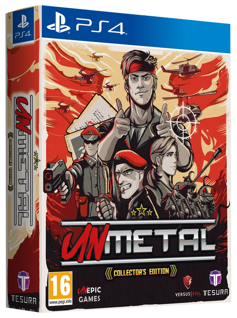 UnMetal Collector Edition Playstation 4 Edizione Europea