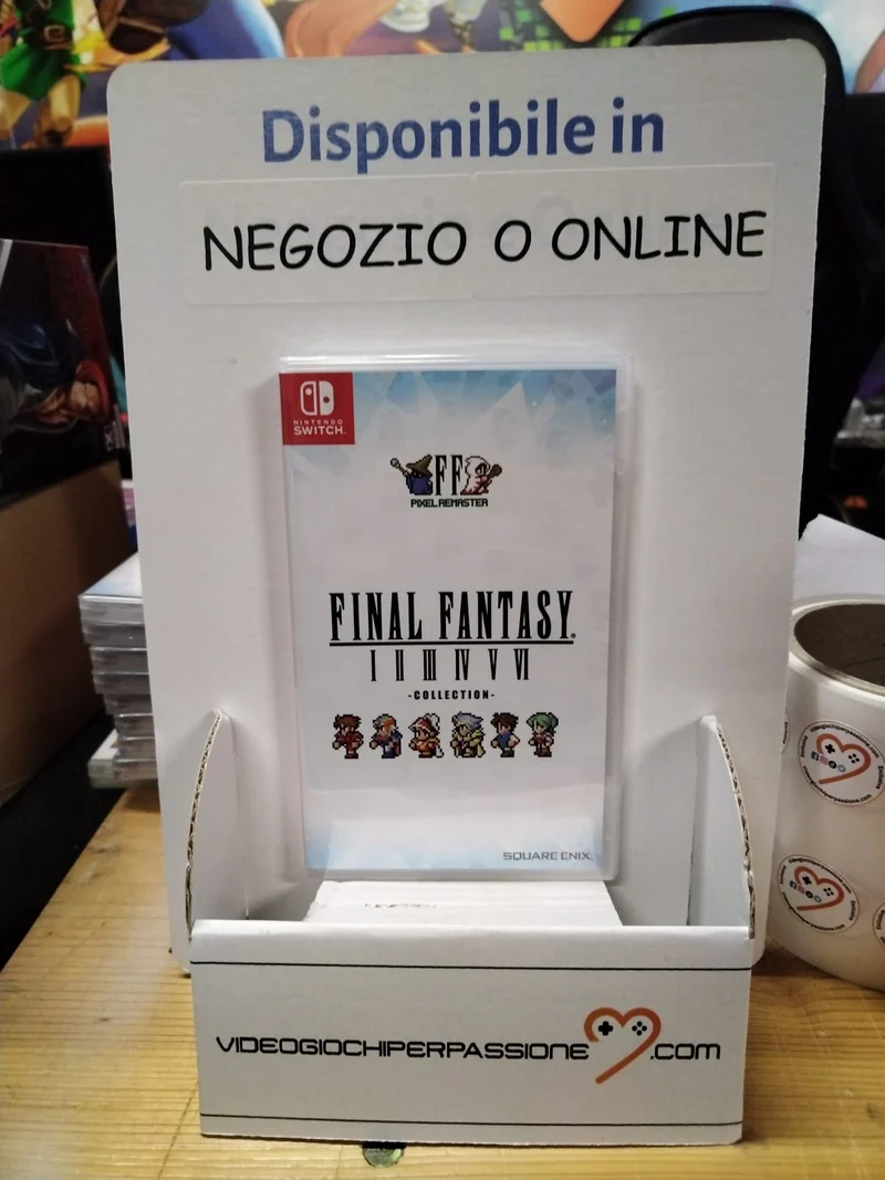 Final Fantasy Pixel Remaster (contiene FF 1,2,3,4,5 E 6) Nintendo Switch Edizione Asiatica