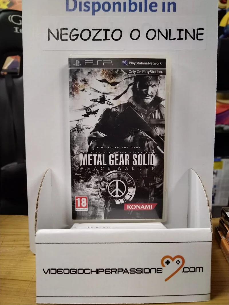 METAL GEAR SOLID : PEACE WALKER PSP (usato garantito)