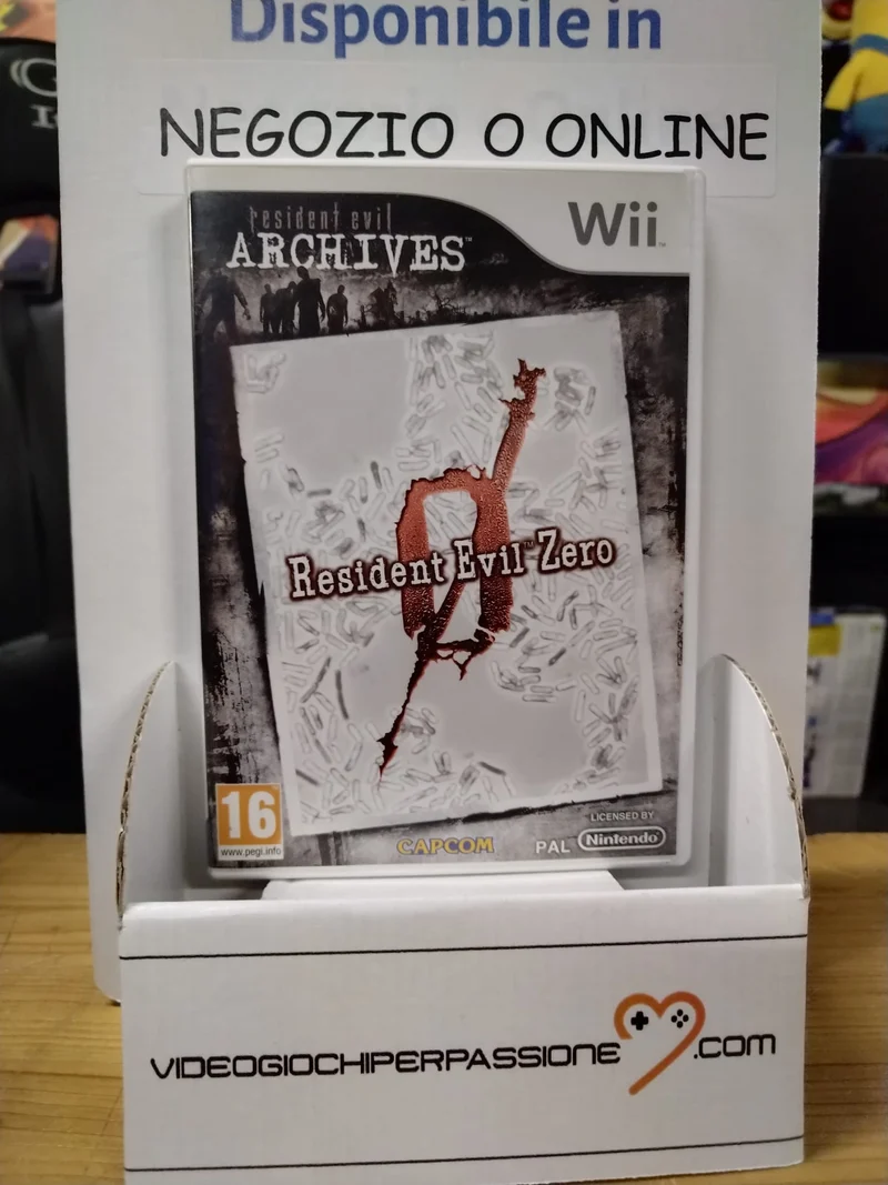 RESIDENT EVIL ZERO NINTENDO WII (usato garantito)(versione italiana)
