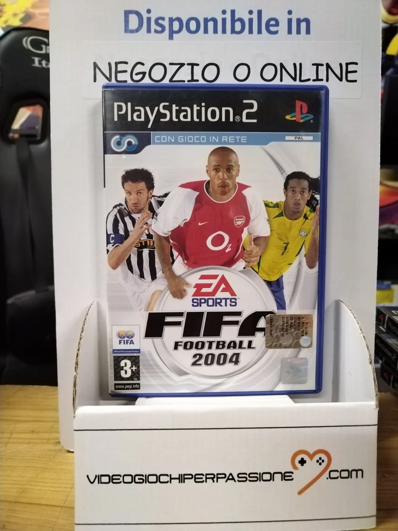 FIFA FOOTBALL 2004 PS2 (usato garantito)(versione italiana)