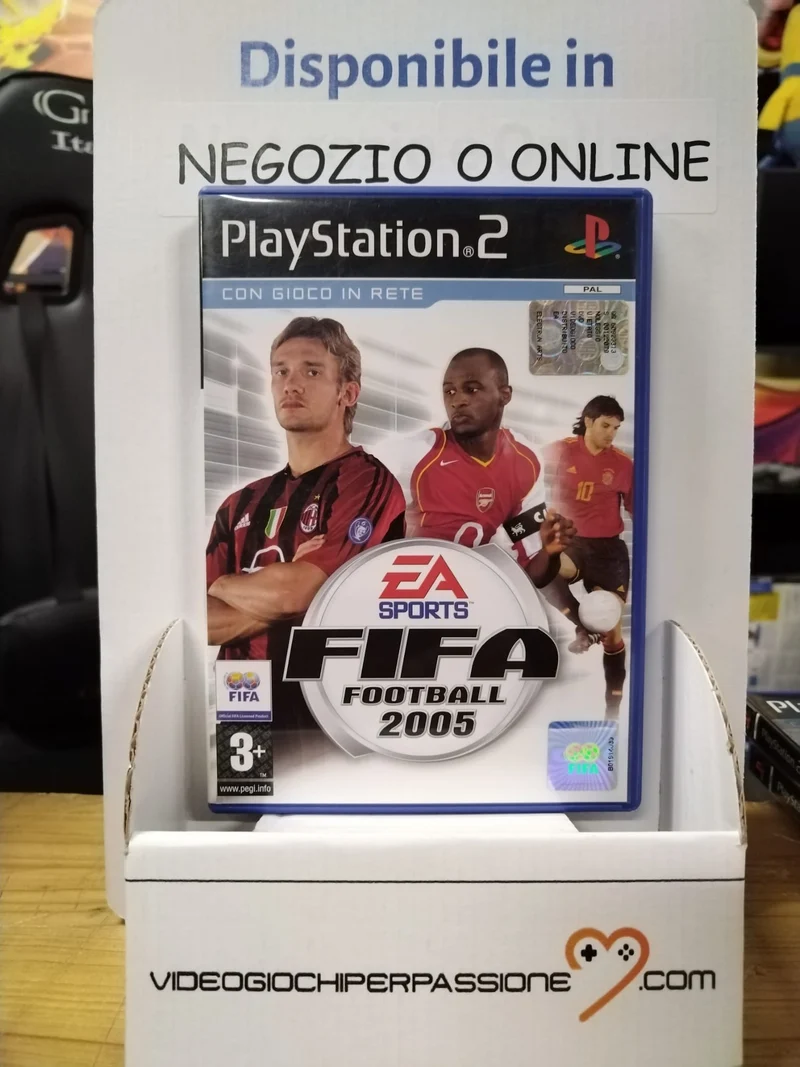 FIFA FOOTBALL 2005 PS2 (usato garantito)(versione italiana)