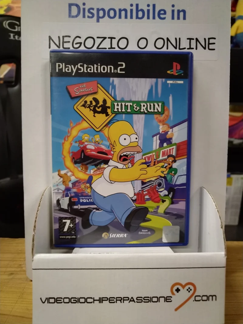 THE SIMPSONS HIT E RUN PS2 (usato garantito)(versione italiana)
